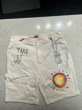 Scotch & Soda Amsterdam Graphic Shorts (Size 30)